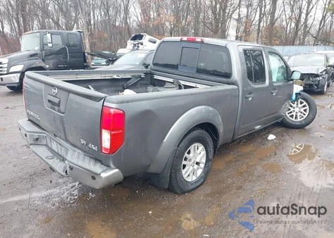 2017 Nissan Frontier Sv из США, поврежденный, VIN 1N6AD0FV5HN722054